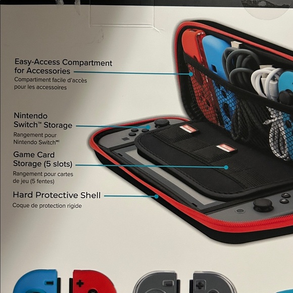 Press play carryal gamer travel set for nintendo switch - Picture 8 of 8